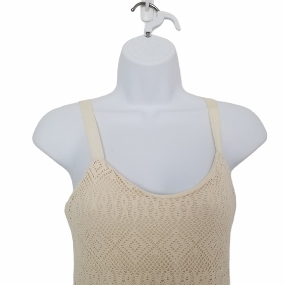 Aqua Womens Ivory Crochet Size Small Sundress. - Picture 2 of 7